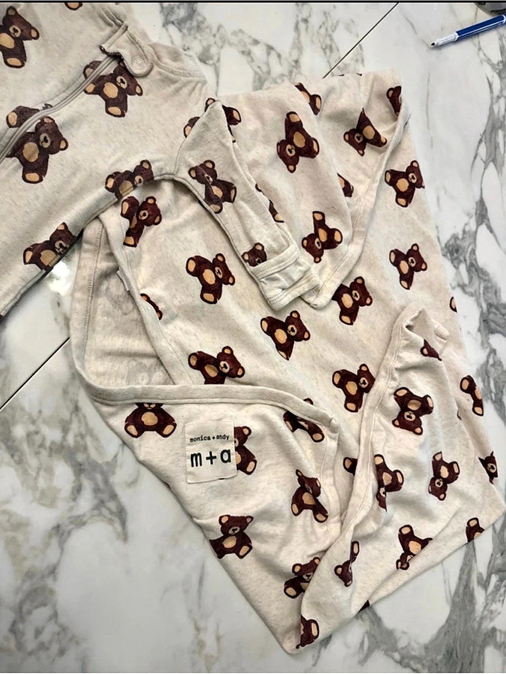 Organic cotton baby girl bundle newborn